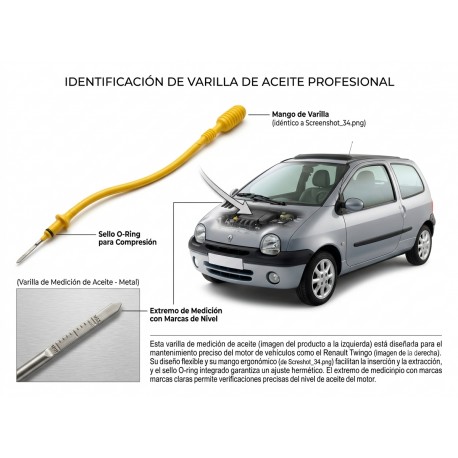 Varilla De Aceite Renault Twingo 8v (07 Al 14)