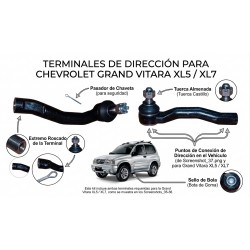 Terminal Externo Derecho Chevrolet Gran Vitara Xl5 Xl7