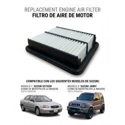 FILTRO AIRE CHEVROLET ESTEEM 1.6L JIMNY 1.3L