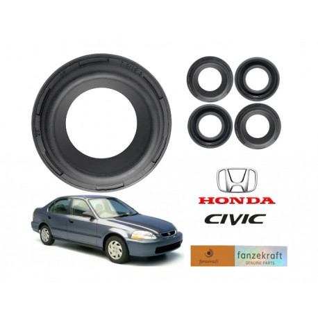 Juego De 4 Sellos De Bujias Estoperas Honda Civic 1.6 1.7