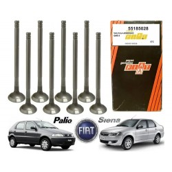 Valvula Admision Siena Palio 1.2 1.3 Fiat Idea Cuña Corta
