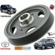Polea Cigueñal Damper Motor Terios Bego Yaris 1.3 1.5